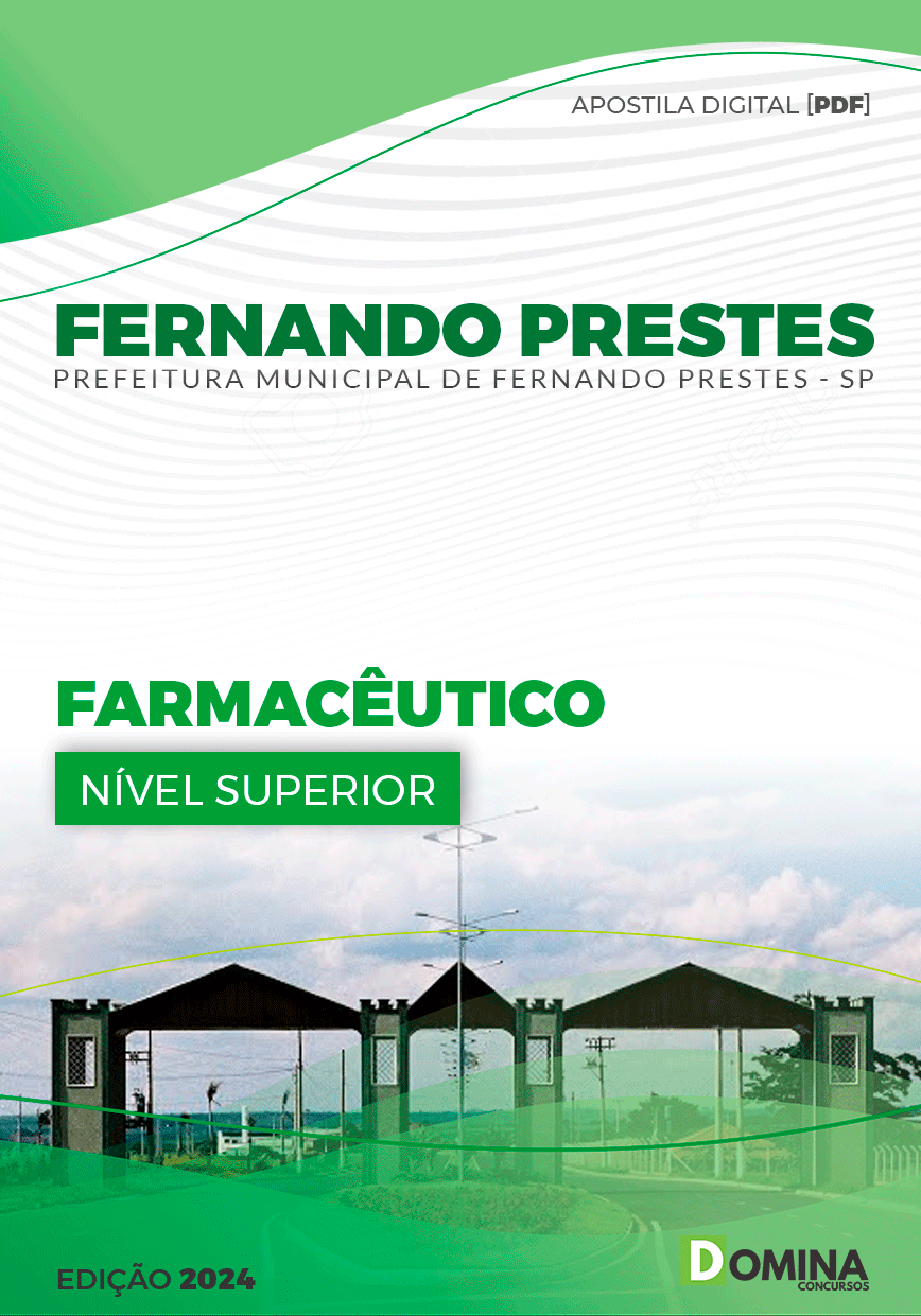 Apostila Fernando Prestes SP 2024 Farmacêutico