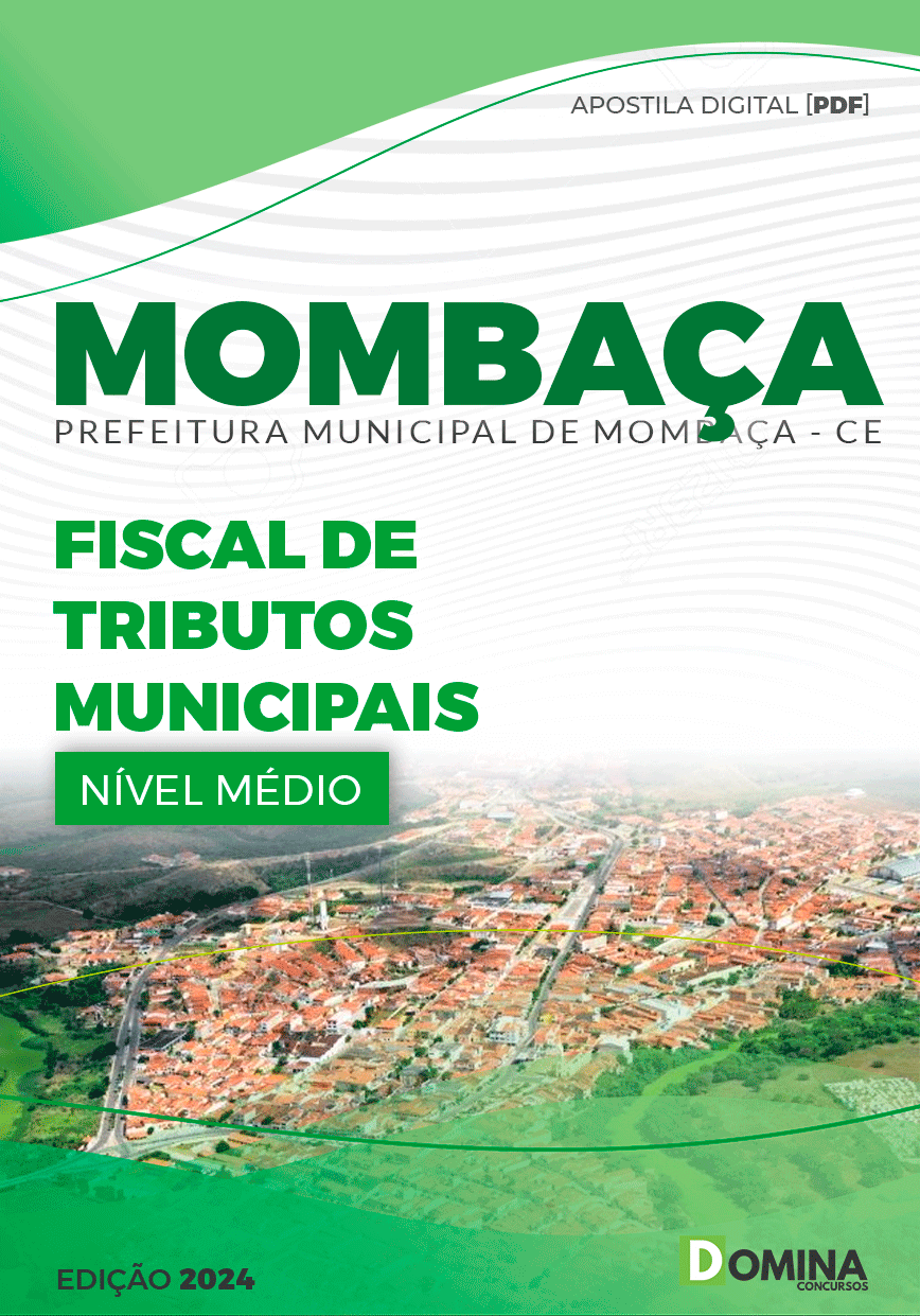 Apostila Mombaça CE 2024 Fiscal De Tributos Municipal