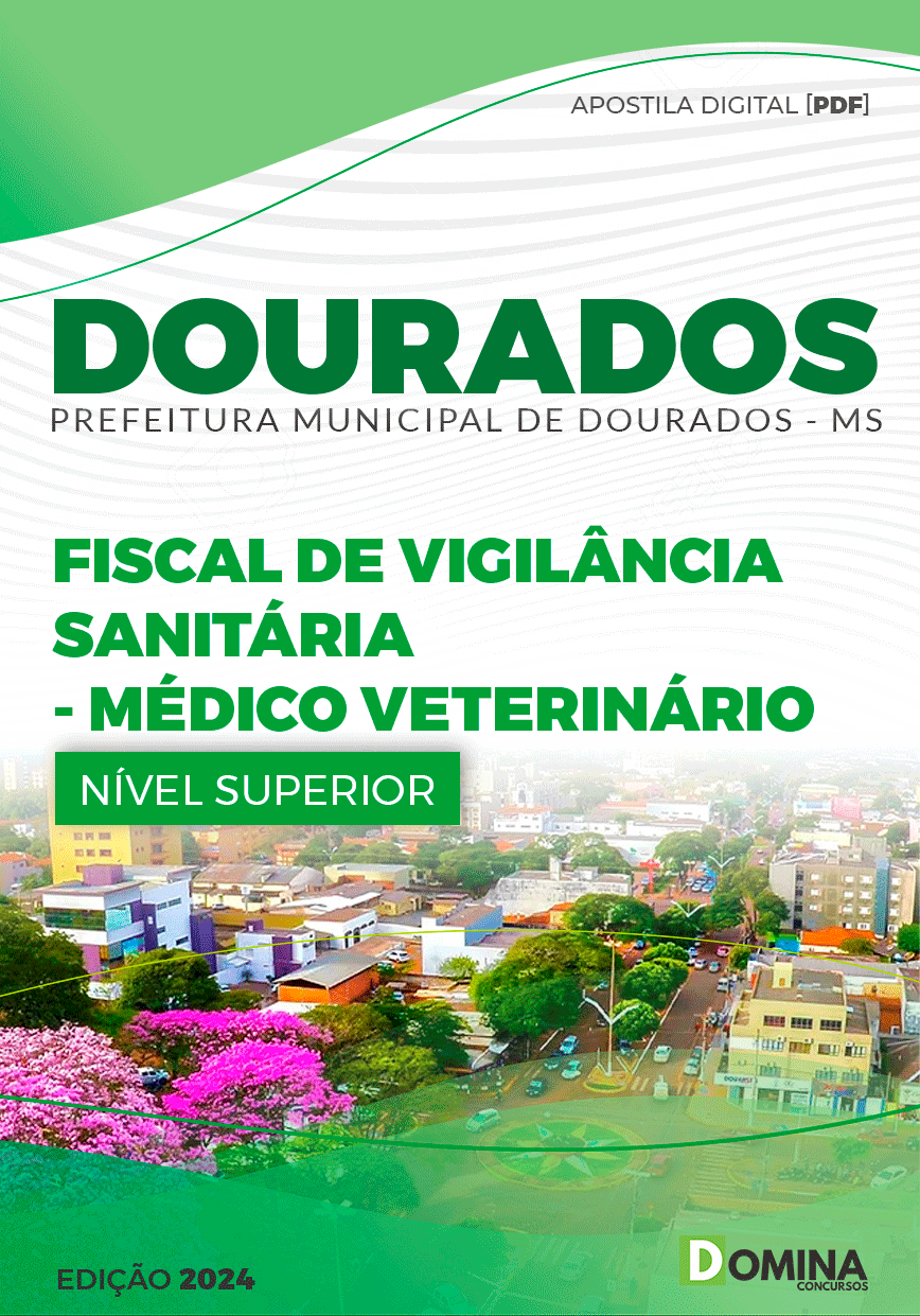 Apostila Dourados MS 2024 Fiscal De Vigilância Sanitária Enfermeiro