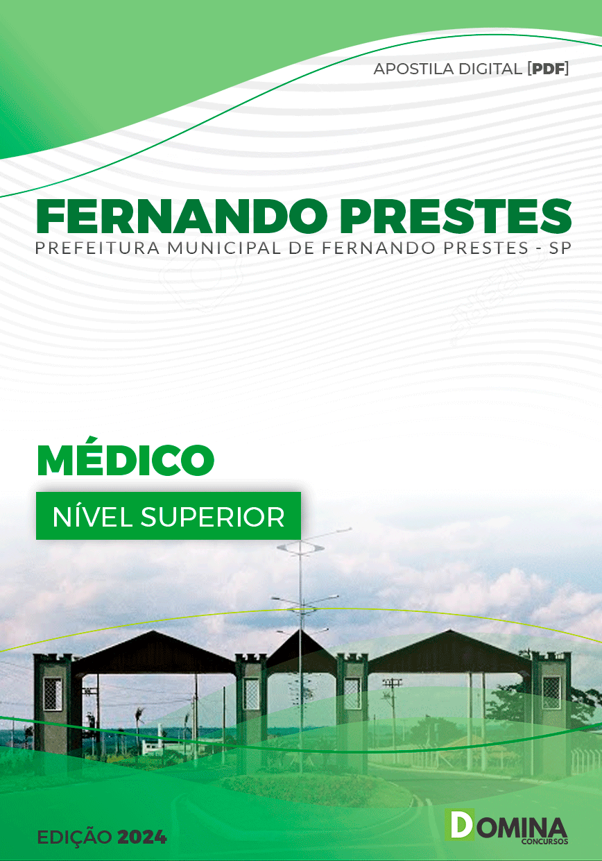 Apostila Fernando Prestes SP 2024 Médico Plantonista