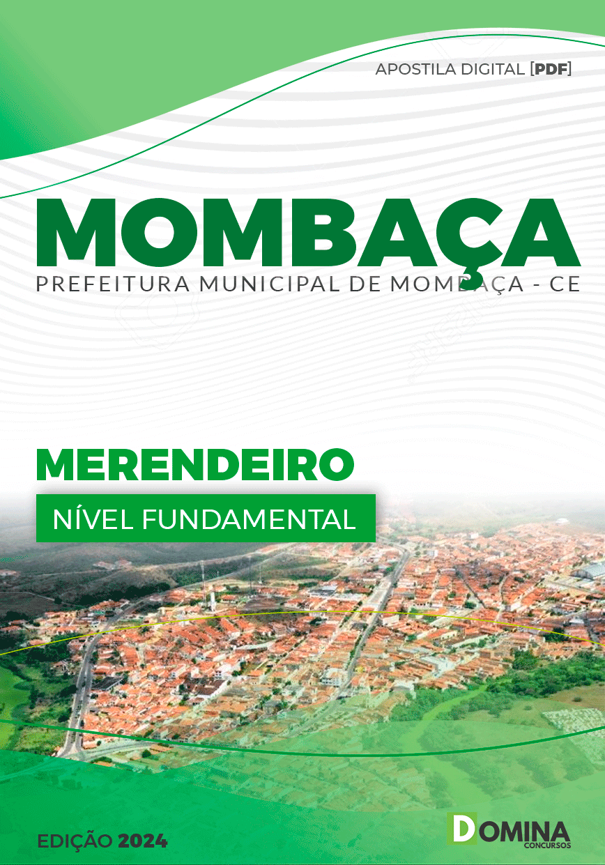 Apostila Mombaça CE 2024 Merendeira