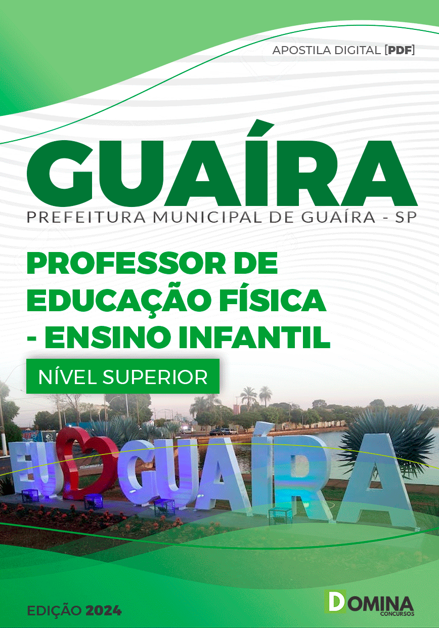 Apostila Professor de Educação Básica Guaíra SP 2024