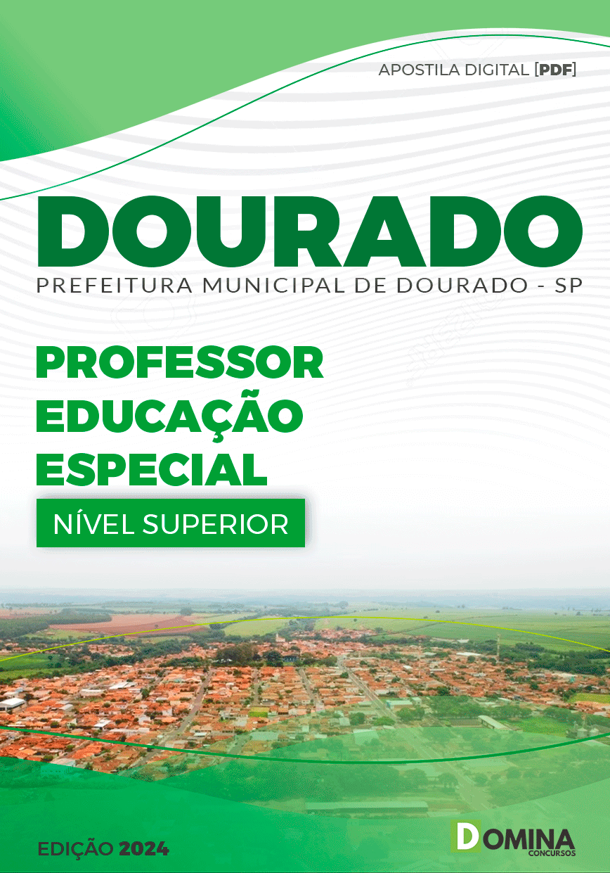 Apostila Dourado SP 2024 Professor Educação Especial