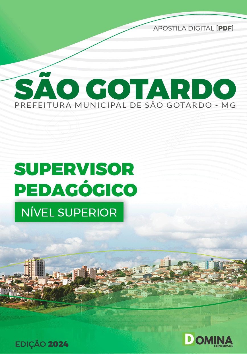 Apostila Supervisor Pedagógico São Gotardo MG 2024