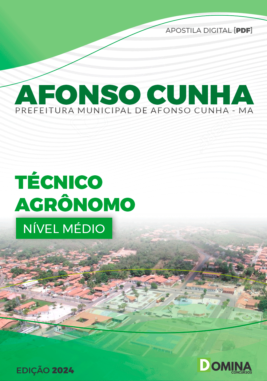 Apostila Afonso Cunha MA 2024 Técnico Agrícola