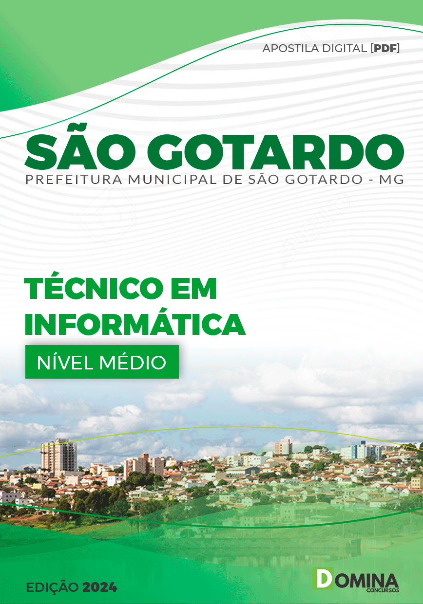 Apostila Técnico em Informática São Gotardo MG 2024