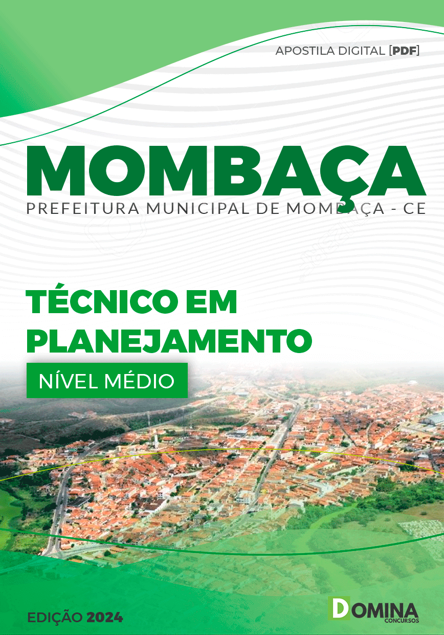 Apostila Mombaça CE 2024 Técnico Em Planejamento