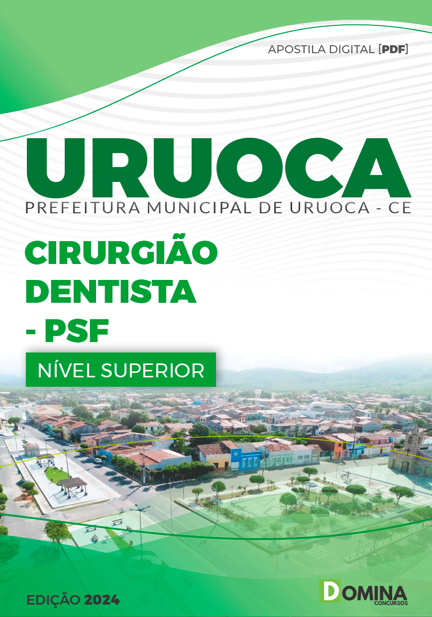 Apostila Cirurgião Dentista PSF Uruoca CE 2024