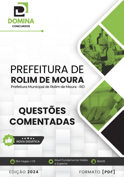 Questões Comentadas Rolim de Moura RO 2024