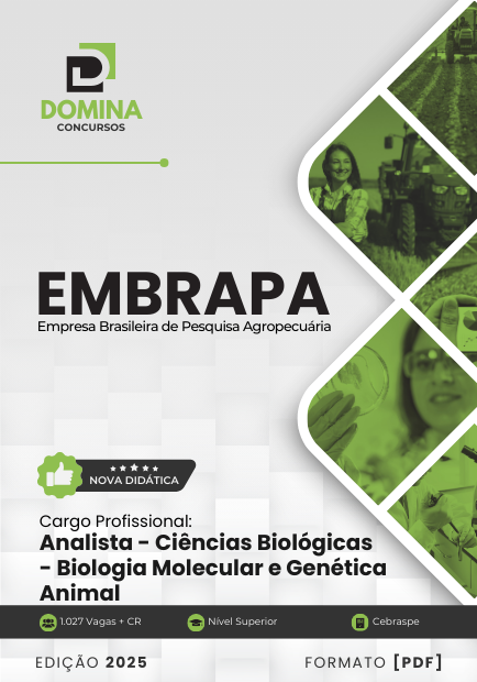 Apostila Analista Biologia Molecular Embrapa 2025