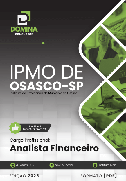 Apostila Analista Financeiro IPMO Osasco SP 2025