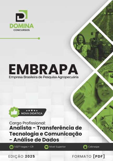Apostila Analista Análise de Dados Embrapa 2025