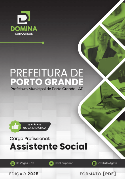 Apostila Assistente Social Porto Grande AP 2025