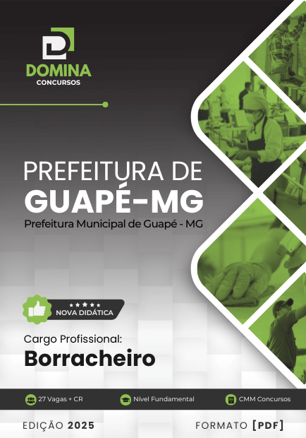 Apostila Borracheiro Guapé MG 2025