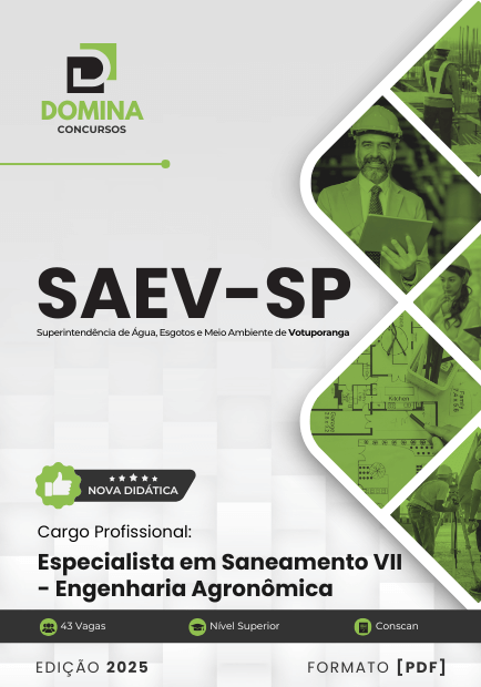 Apostila Engenharia Agronômica SAEV Votuporanga SP 2025