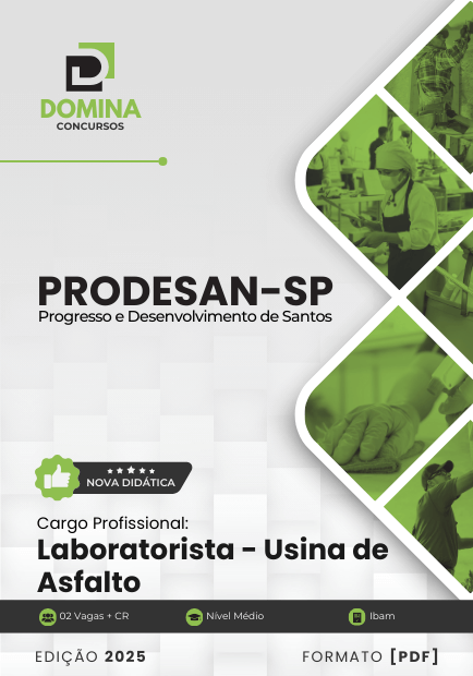 Apostila Laboratorista Prodesan SP 2025
