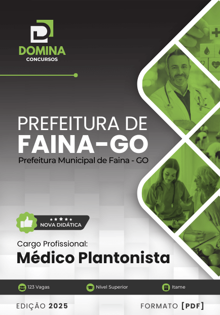 Apostila Médico Plantonista Faina GO 2025