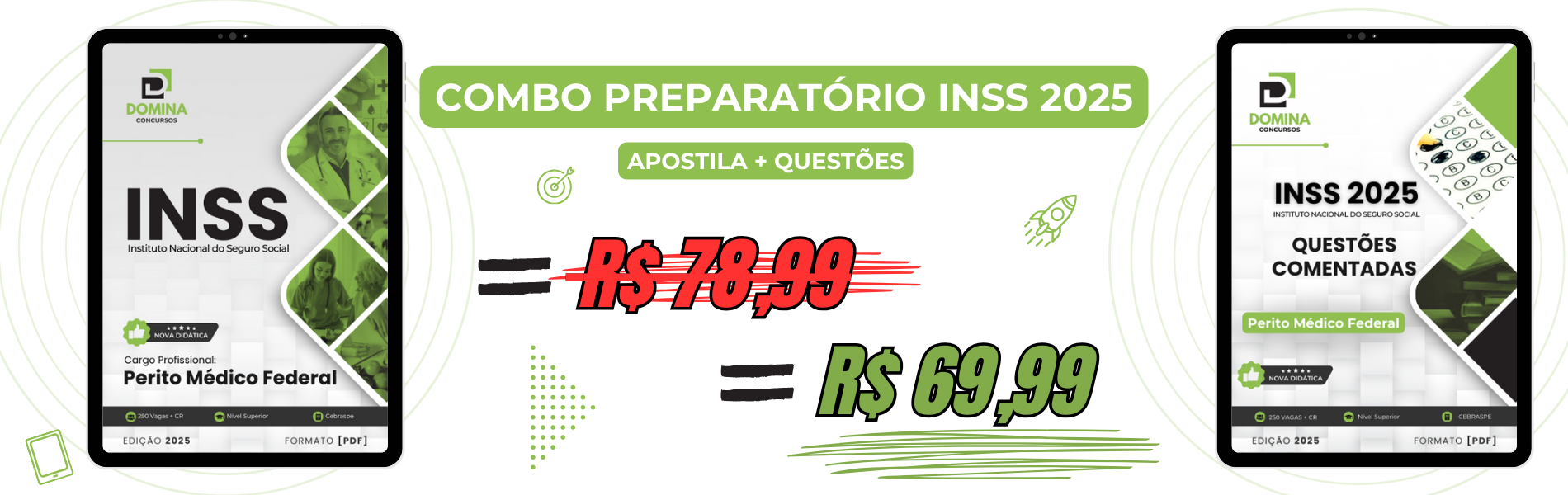 Combo Preparatório INSS 2025