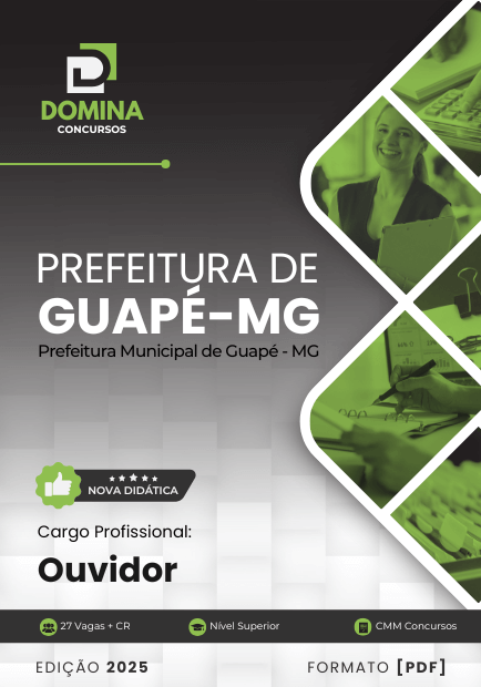 Apostila Ouvidor Guapé MG 2025