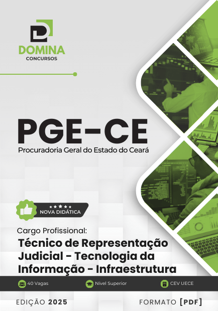 Apostila Tecnologia da Informação Infraestrutura PGE CE 2025