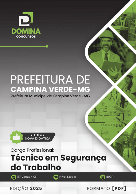 Apostila Técnico Segurança do Trabalho Campina Verde MG 2025