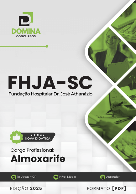 Apostila Almoxarife FHJA SC 2025