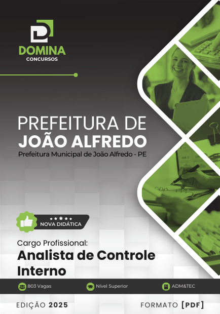 Apostila Analista de Controle Interno João Alfredo PE 2025