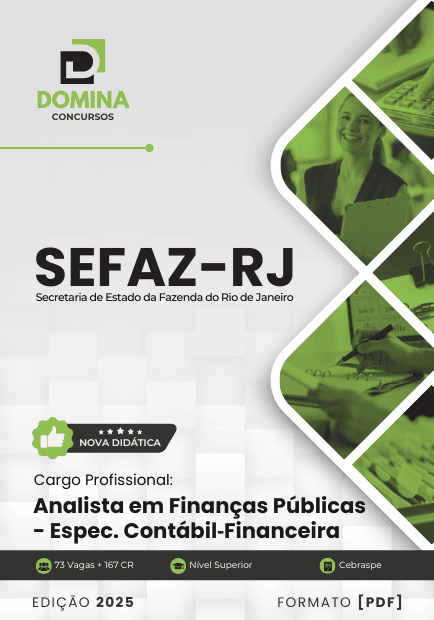 Apostila Analista Contábil Financeiro SEFAZ RJ 2025