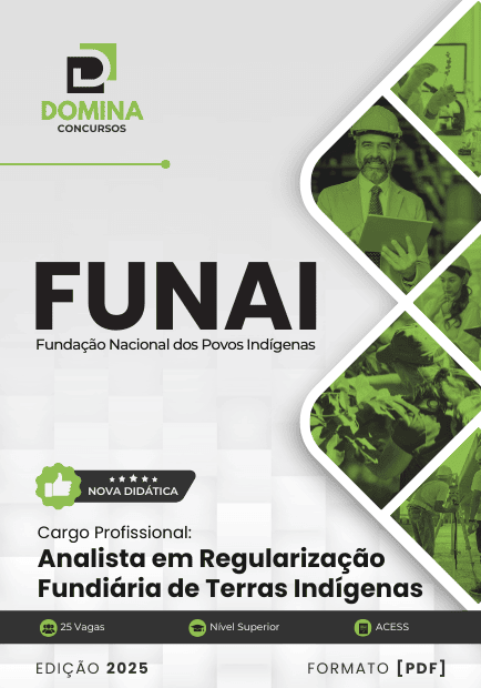 Apostila Analista em Regularização Fundiária FUNAI 2025