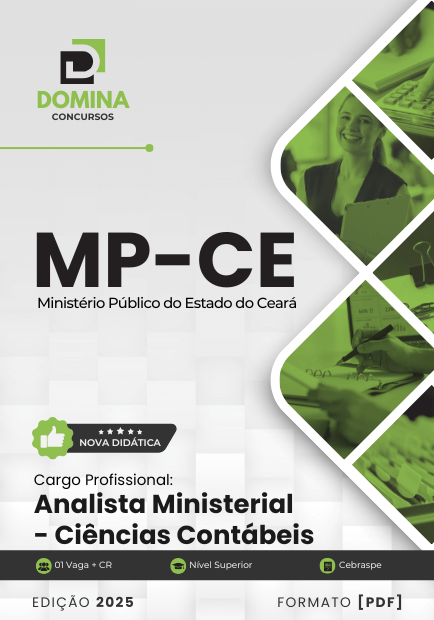 Apostila Analista Ministerial Ciências Contábeis MP CE 2025