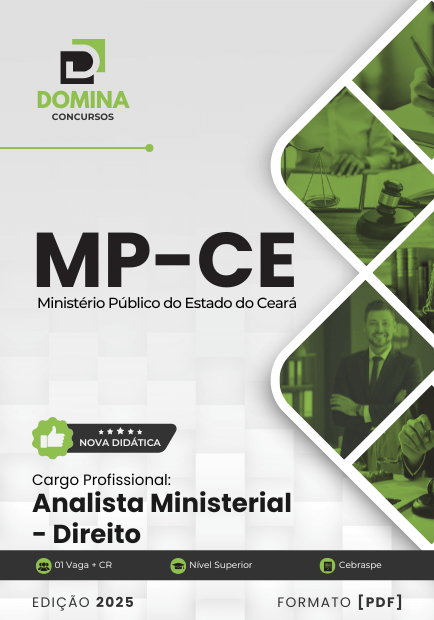 Apostila Analista Ministerial Direito MP CE 2025
