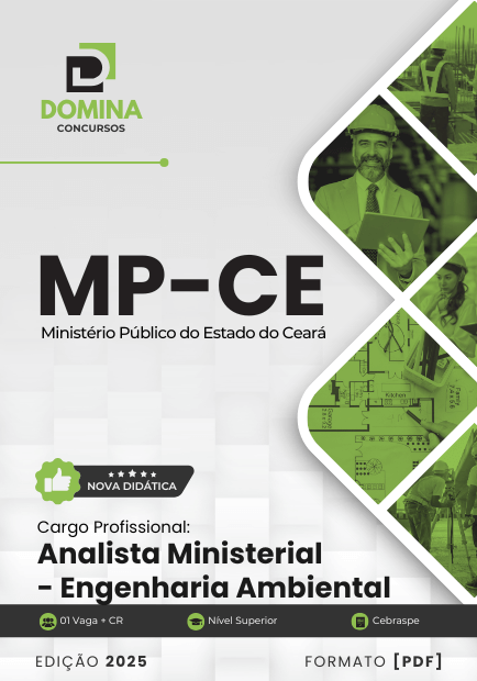 Apostila Analista Ministerial Engenharia Ambiental MP CE 2025