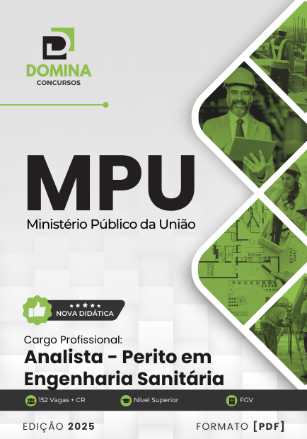 Apostila Analista Perito em Engenharia Sanitária MPU 2025