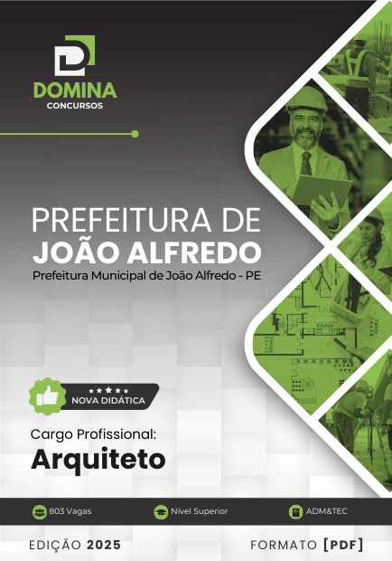 Apostila Arquiteto João Alfredo PE 2025