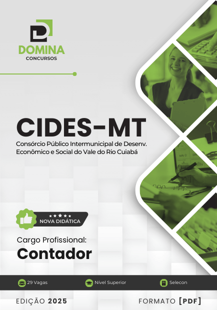 Apostila Contador CIDES MT 2025