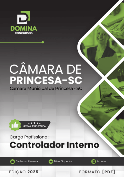 Apostila Controlador Interno Câmara Princesa SC 2025