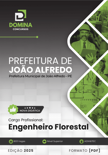 Apostila Engenheiro Florestal João Alfredo PE 2025