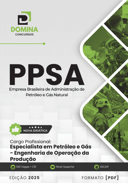 Apostila Especialista em Petróleo Engenharia de Operações Pré-Sal PPSA 2025