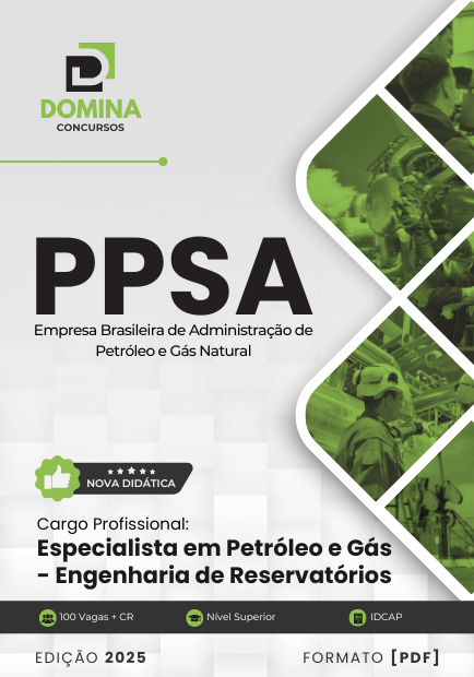Apostila Especialista em Petróleo Engenharia de Reservatório Pré-Sal PPSA 2025