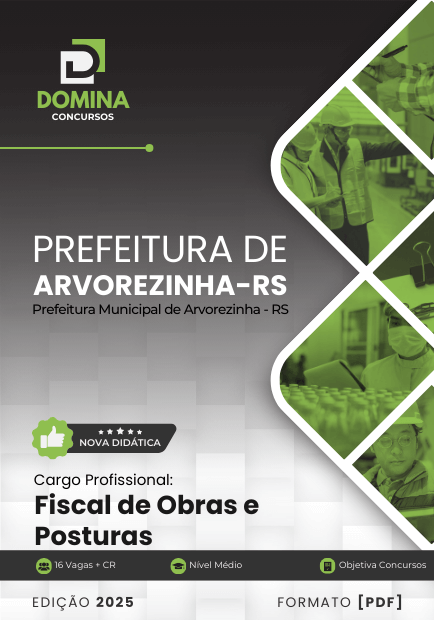 Apostila Fiscal de Obras e Posturas Arvorezinha RS 2025