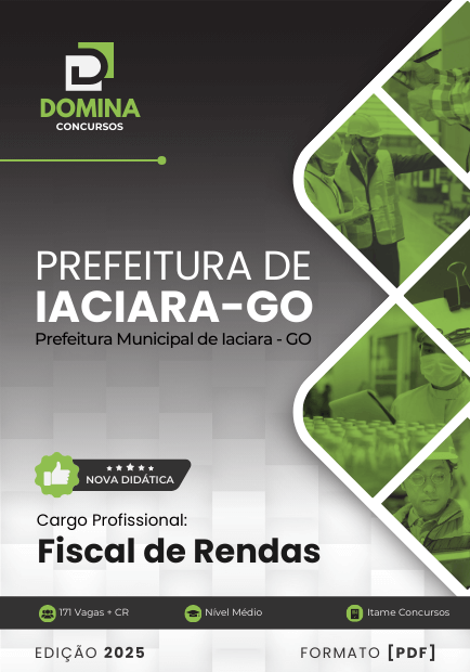 Apostila Fiscal de Rendas Iaciara GO 2025