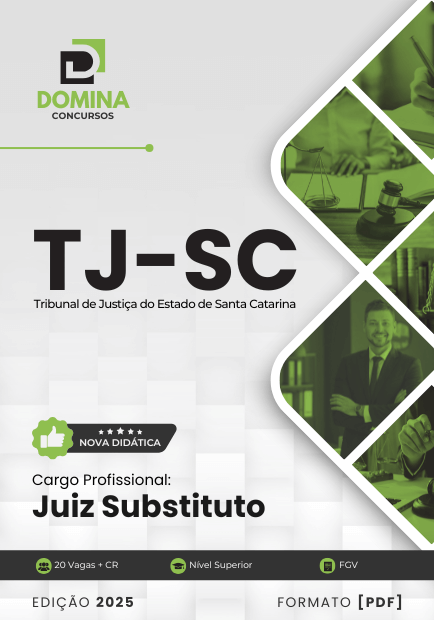 Apostila Juiz Substituto TJ SC 2025