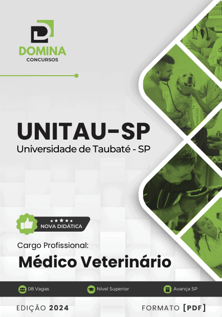 Apostila Médico Veterinário UNITAU SP 2025