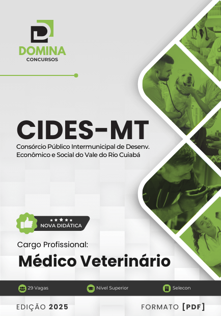 Apostila Médico Veterinário CIDES MT 2025