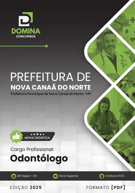 Apostila Odontólogo Nova Canaã do Norte MT 2025