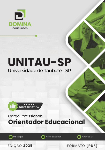 Apostila Orientador Educacional UNITAU SP 2025