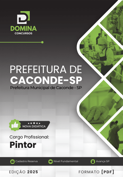 Apostila Pintor Caconde SP 2025