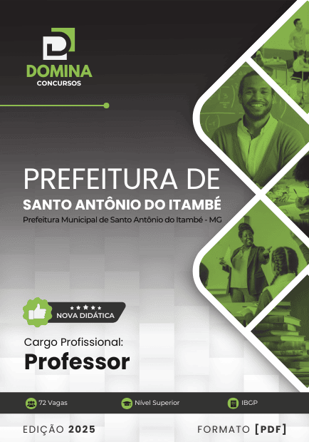 Apostila Professor Santo Antônio do Itambé MG 2025