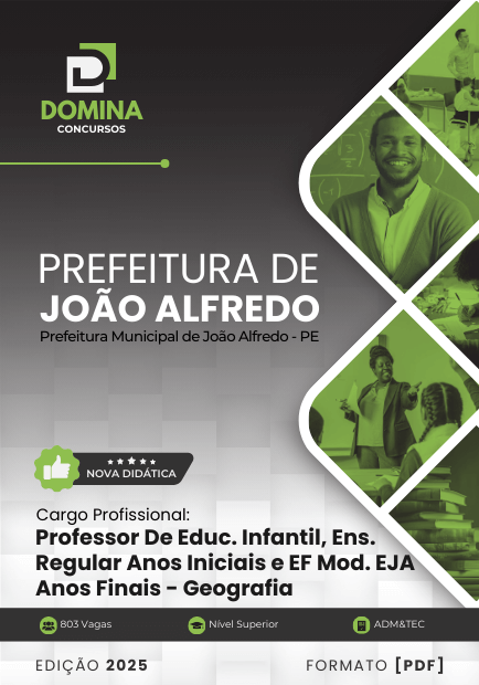 Apostila Professor de Geografia João Alfredo PE 2025