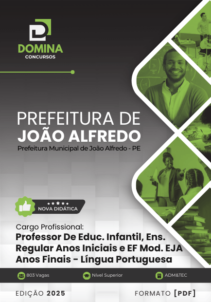 Apostila Professor de Português João Alfredo PE 2025